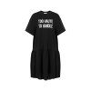 MOSCHINO THE EMBROIDERED HEAVY COTTON DRESS 252D J040554421555